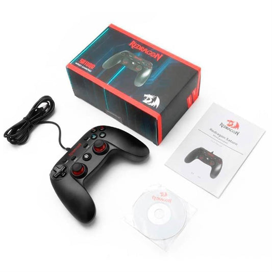 Joystick Redragon Saturn con Vibración para PC y PS3