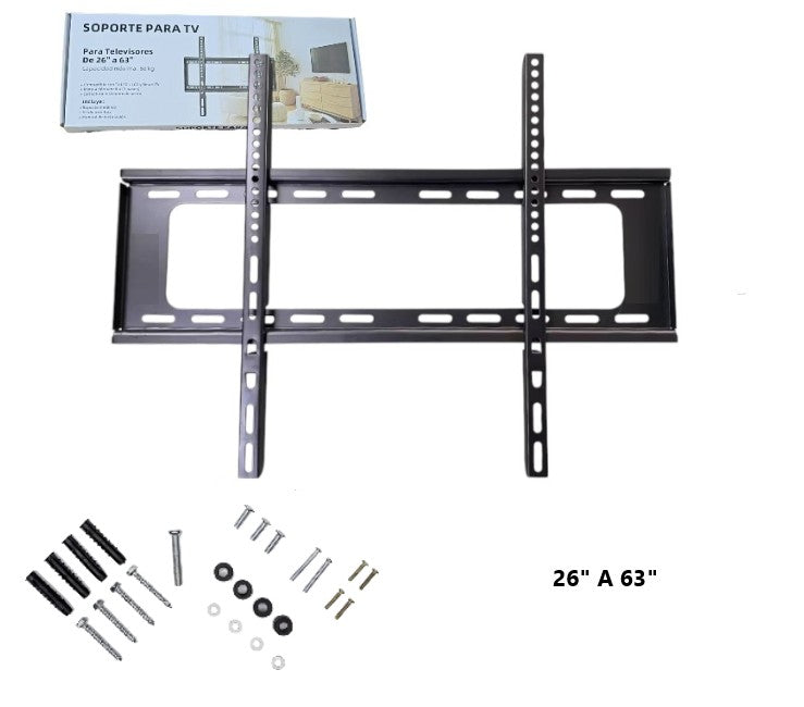 Soporte de Pared Fijo para TV 26" a 63" - Universal VESA