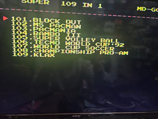 Cartucho Sega 109 Juegos en 1 APEVTECH – Sin Repetir, Compatible Mega Drive