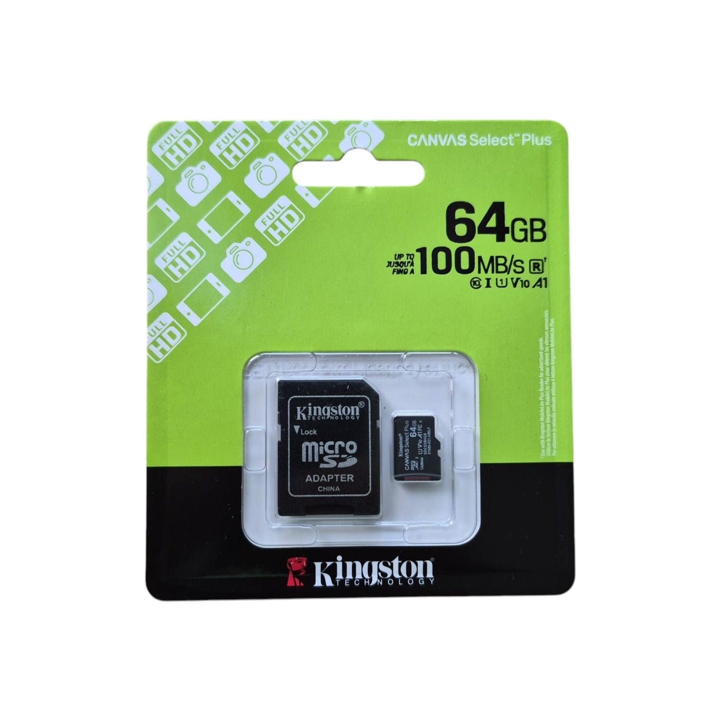 MEMORIA KINGSTON MICRO SDCS3/ 64 GB
