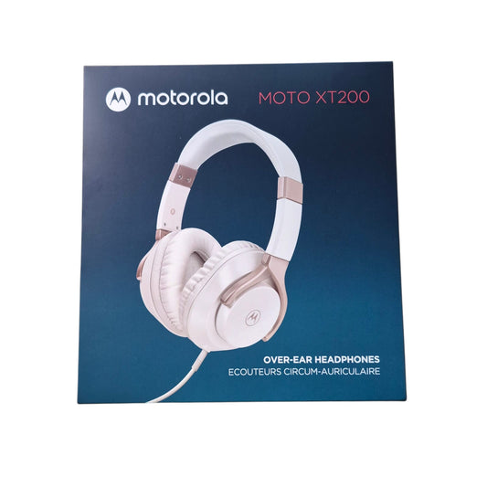 Auriculares Vincha Motorola Pulse XT200 – Over-Ear con Cable y Manos Libres