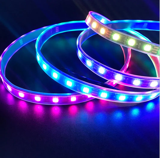 Tira LED RGB Inteligente 5m Exterior 5050 + Controladora - Control WiFi por App