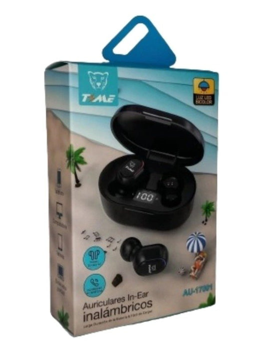 Auriculares Twins Bluetooth Time con Base de Carga - TWS