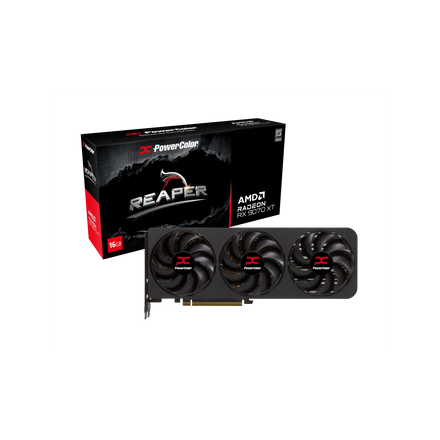 Placa de Video Powercolor Reaper AMD Radeon RX 9070 XT 16GB GDDR6