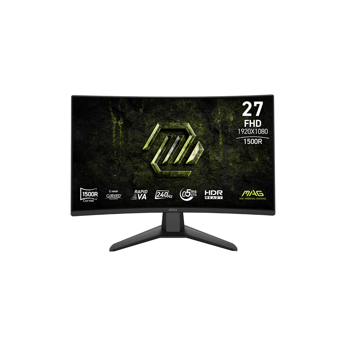 Monitor MSI MAG 274CF X24 27" VA FHD 240Hz 0.5ms Curved Ficha USA