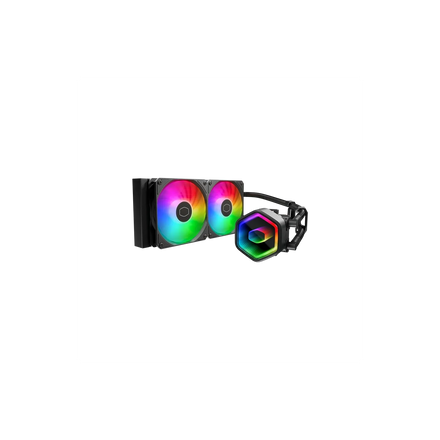 Water Cooler CM MasterLliquid 240 Core II ARGB PWM Black