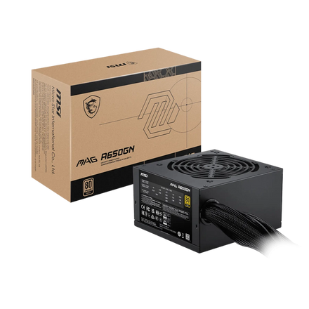 Fuente MSI MAG A650GN II 650W 80 Plus Gold ATX Cable USA