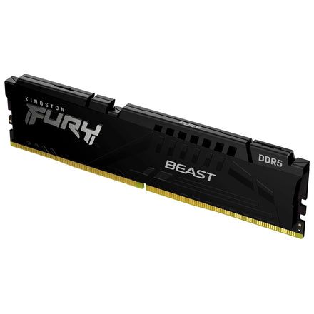 Memoria Ram UDIMM KINGSTON Fury Beast 16GB DDR5 6000MHz CL36 1.35V Single Negro