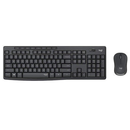 Combo Teclado y Mouse Inalámbrico Logitech MK295 Negro