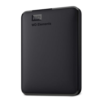 Disco Externo HDD WESTERN DIGITAL Elements 2TB USB 3.0 Tipo A Negro
