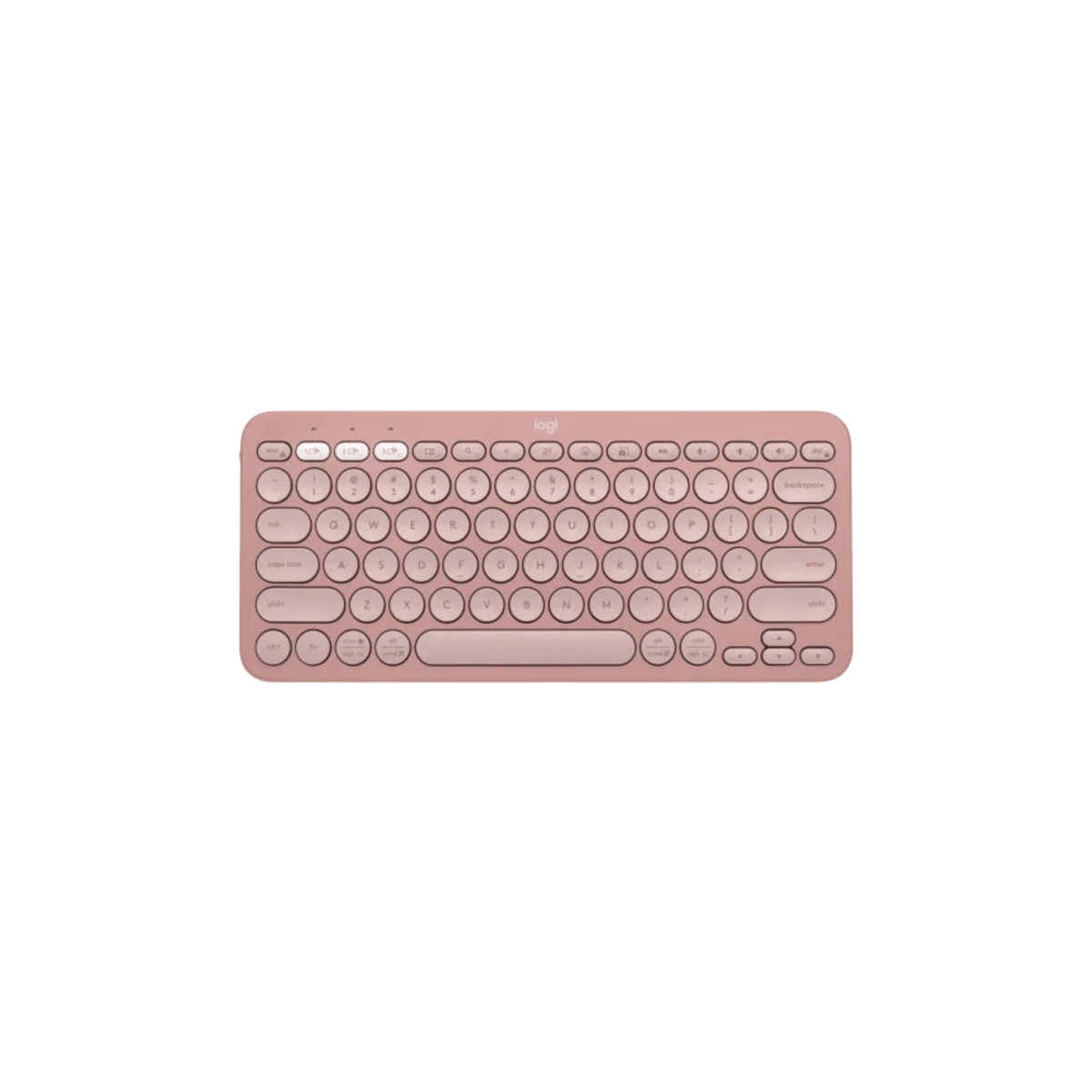 Teclado Inalámbrico Logitech Pebble 2 K380 Rosa