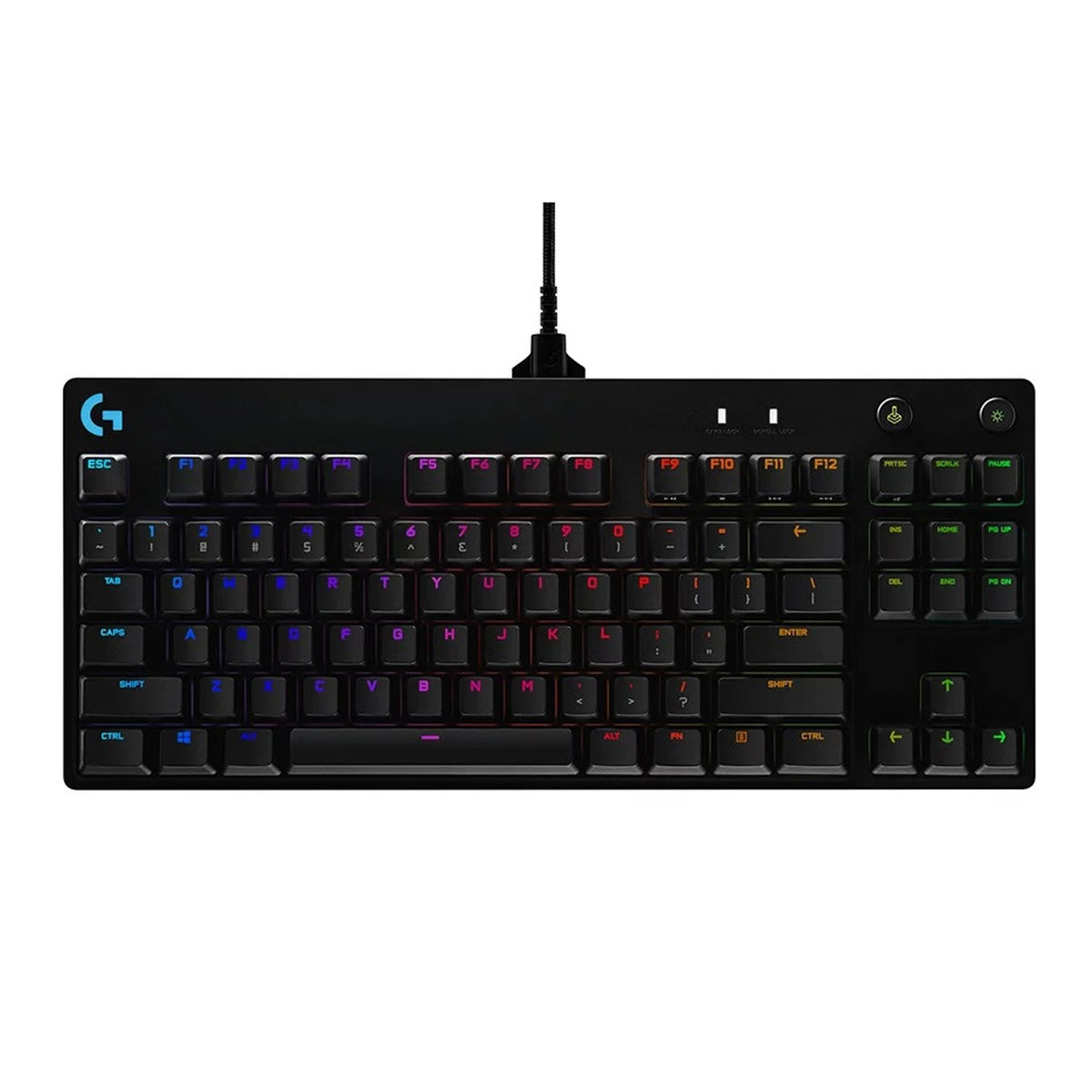 Teclado c/Cable Logitech GPRO TKL Negro