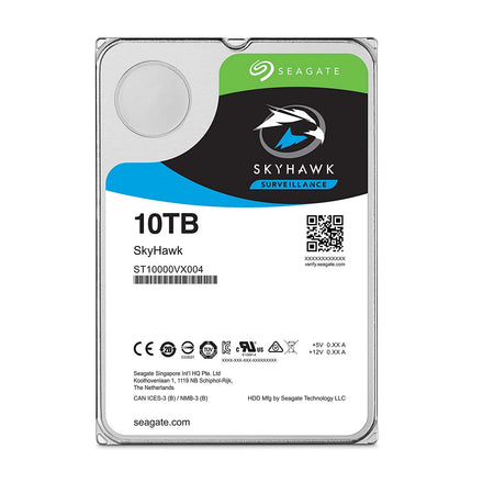 Disco Interno HDD SEAGATE Skyhawk 10TB 3.5" SATA 3.0 7200rpm
