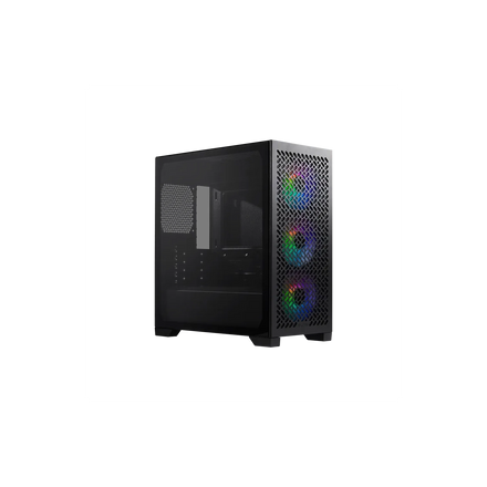 Gabinete Cooler Master Elite 302 Mini Tower 3 Fans ARGB Tempered Glass Black s/Fuente