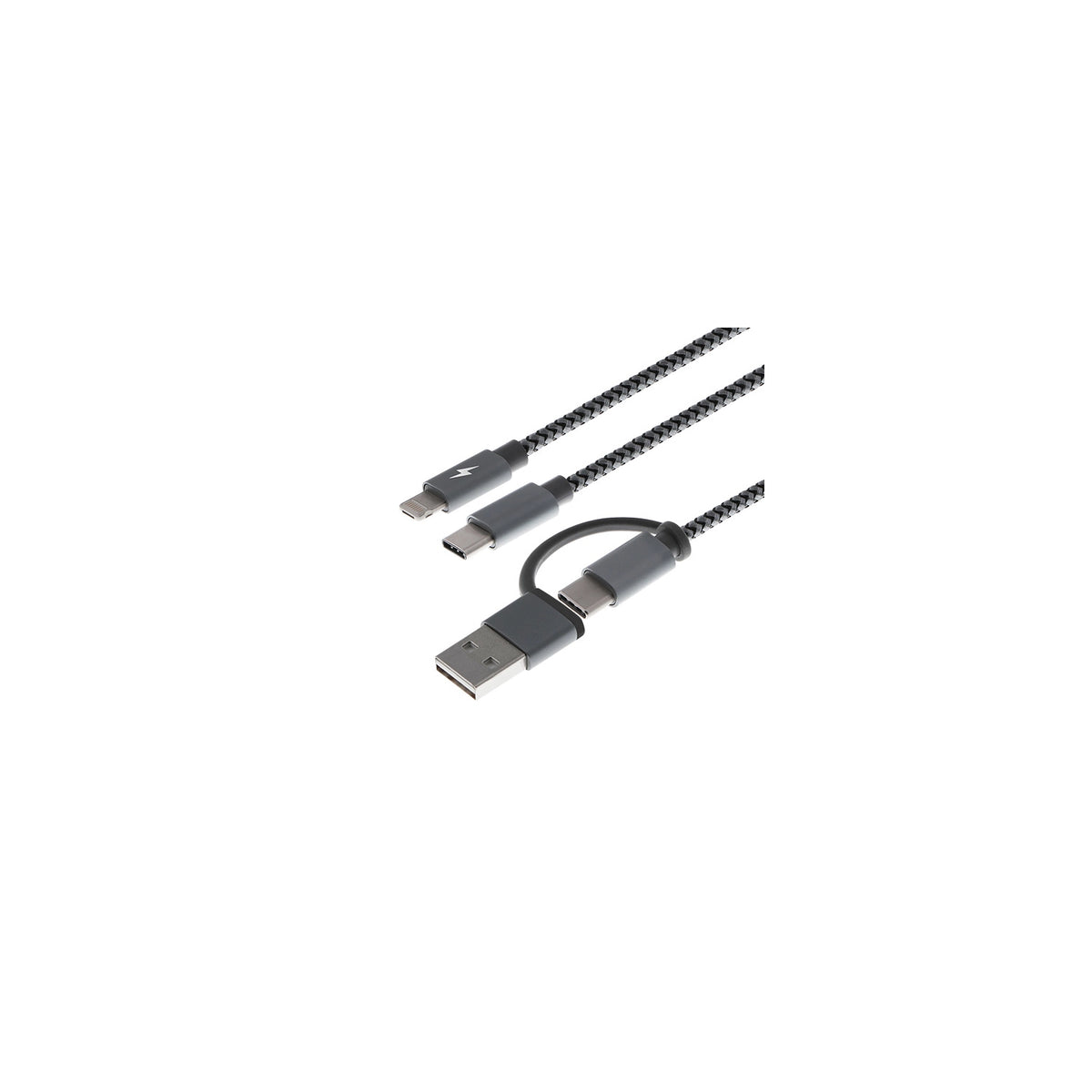 Cable Xtech multifuncional para carga 5 en 1