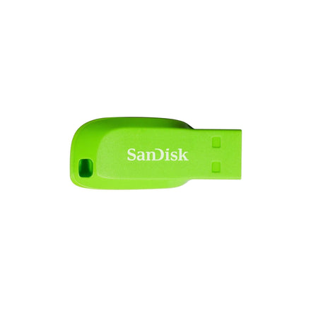 Pen Drive SANDISK Cruzer Blade 32GB USB 2.0 Tipo A Verde