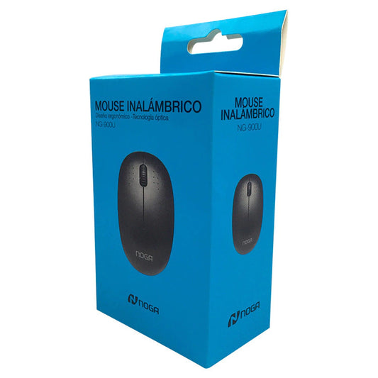 Mouse Inalámbrico Noga NG-900U - Ergonómico y Silencioso