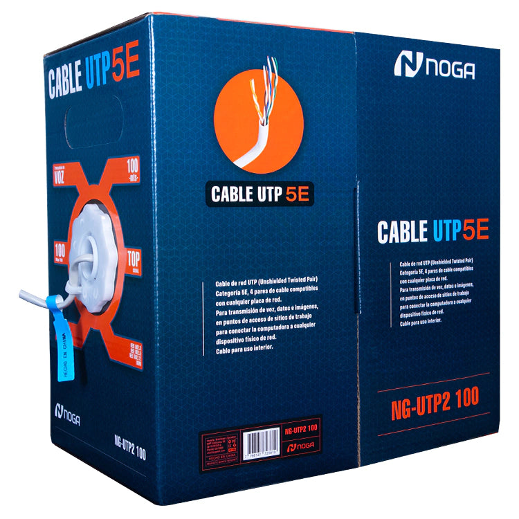Cable de Red UTP Bobina 305 m Categoría 5e – Noga