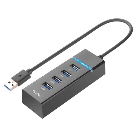 Hub USB 3.0 Noga NGH-47 - 4 Puertos USB-A de Alta Velocidad