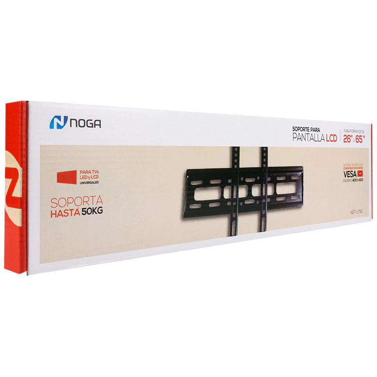 Soporte para TV Noga Fijo 26" a 65" - Montaje en Pared