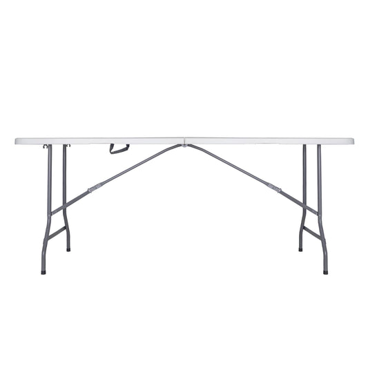 Mesa Plegable Noga NH-M1 - Jardín 180x70x74cm Metal y Plástico Reforzado