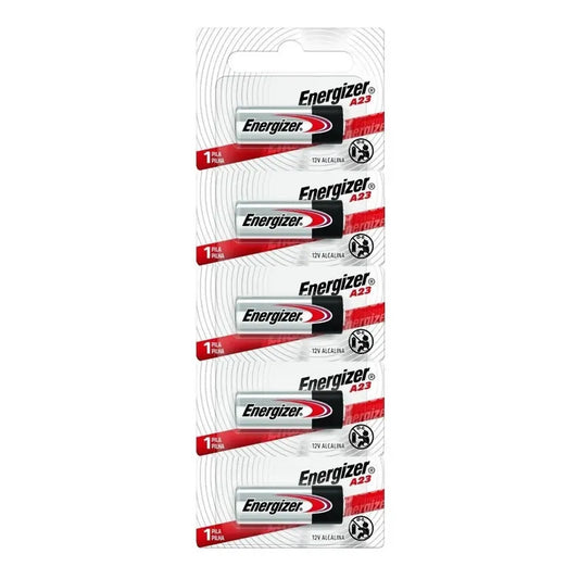 Pilas A23 Energizer Alcalinas 12V - Tira x5 Unidades