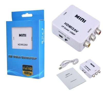 Conversor HDMI a RCA Audio y Video (AV)