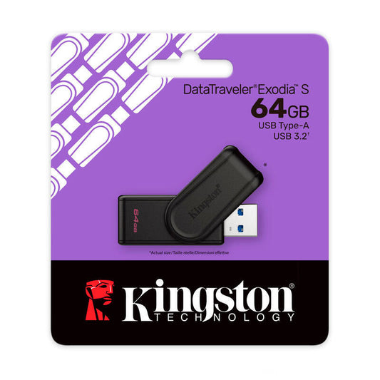 Pen Drive Kingston Exodia S USB 3.2 - Almacenamiento Portátil