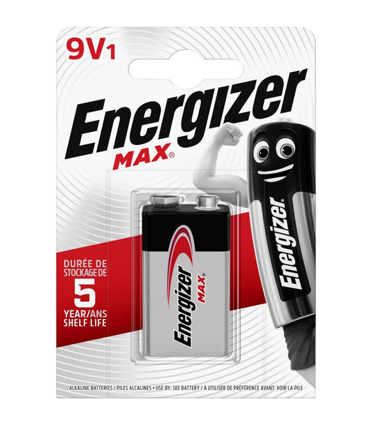 Pila 9V Energizer Alcalina