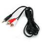 Cable Mini Plug 3.5mm a 2 RCA Stereo 1.8 Metros – NOGA