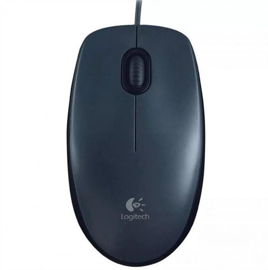 Mouse USB Logitech M90 Óptico Negro - Confiable y Duradero