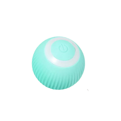 Pelota Interactiva con Luz y Movimiento para Gatos – Rosa / Verde