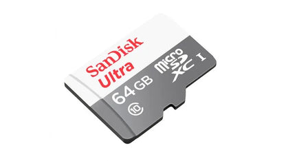 Memoria Micro SD SanDisk Ultra 100MB/s con Adaptador SD