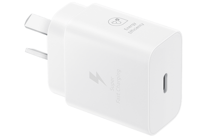 Cargador Samsung Original 25W USB-C – Carga Rápida (Sin Cable)