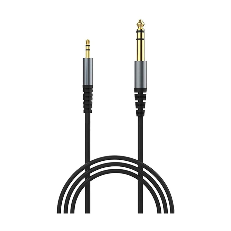Cable de Audio Mini Jack 3.5mm a 6.5mm de 1.5m