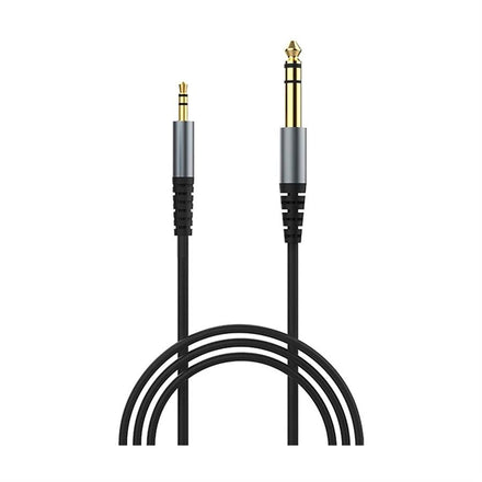 Cable de Audio Mini Jack 3.5mm a 6.5mm de 1.5m
