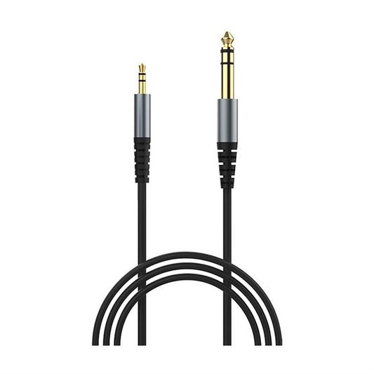 Cable de Audio Mini Jack 3.5mm a 6.5mm de 1.5m