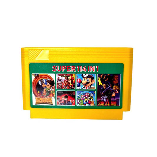 Cartucho Family 114 Juegos en 1 APEVTECH – Sin Repetir, Compatible NES