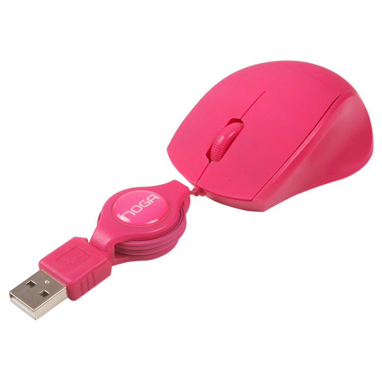 Mouse Mini USB Noga Engomado NGM-418 - Compacto y Colorido