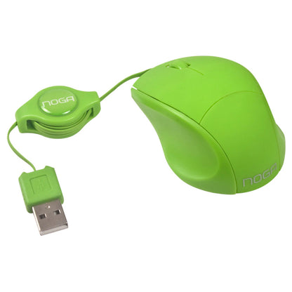 Mouse Mini USB Noga Engomado NGM-418 - Compacto y Colorido