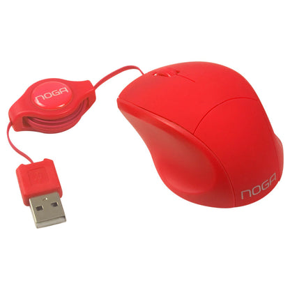 Mouse Mini USB Noga Engomado NGM-418 - Compacto y Colorido