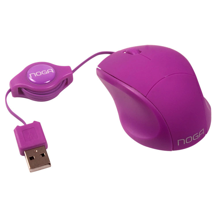 Mouse Mini USB Noga Engomado NGM-418 - Compacto y Colorido