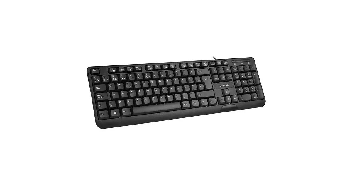 Teclado USB TARGA Español 105 Teclas | 12 Funciones Multimedia