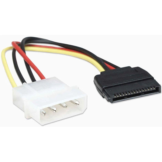 Cable SATA Power NOGA para Discos Rígidos y Ópticas