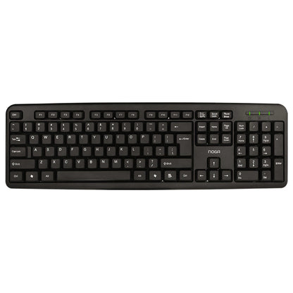 Teclado Noganet NKB-78011 USB Español Compacto PC Notebook