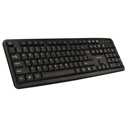 Teclado Noganet NKB-78011 USB Español Compacto PC Notebook