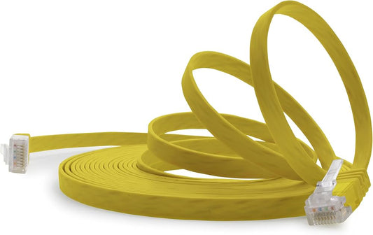 Cable de Red Cat 5E Plano 1m – RJ45 Ethernet