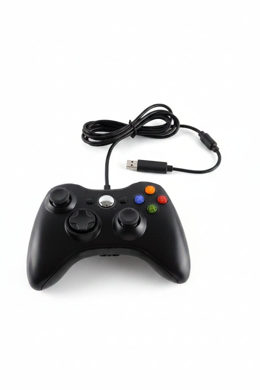 Joystick para Xbox 360 con Cable – Control Alámbrico Compatible
