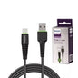 Cable USB-A a USB-C Philips DLC1530C/97 1.2m 3A Negro