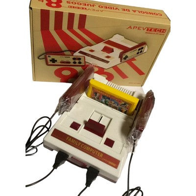Consola Retro Family APEVTECH – Juegos Clásicos Incorporados